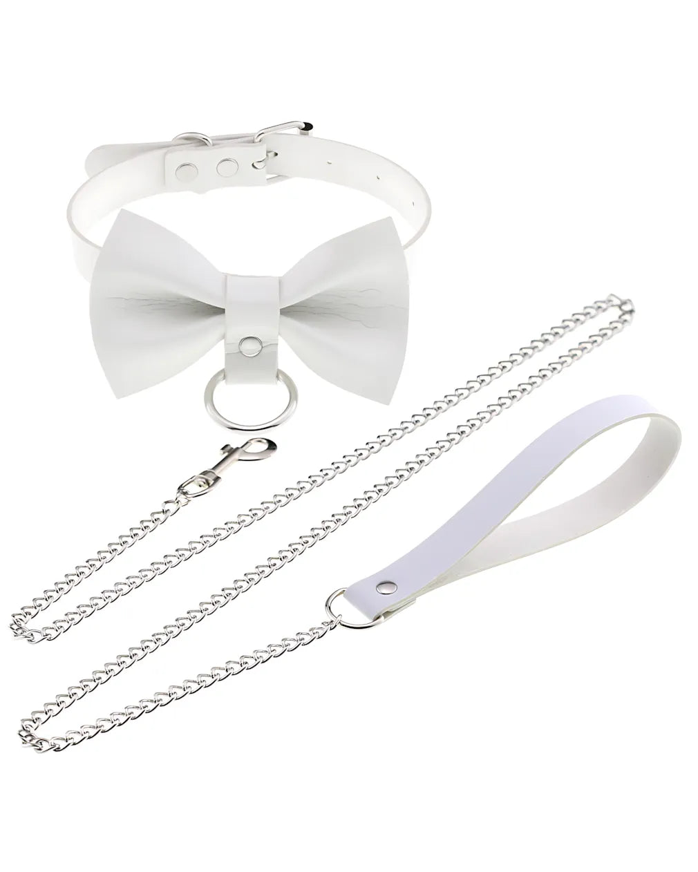 Leather Roleplay Bow Choker