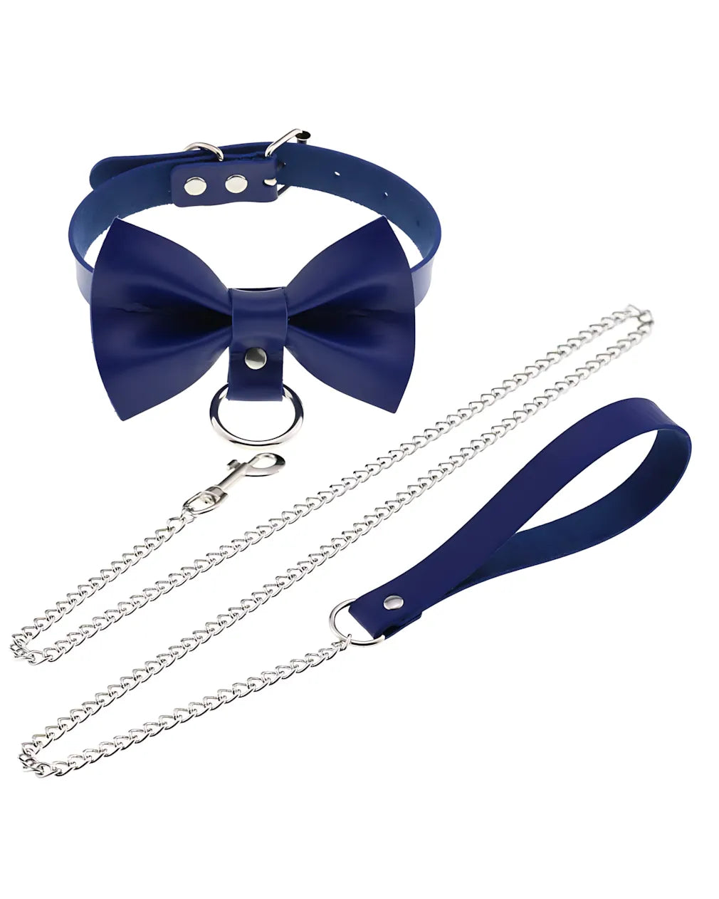 Leather Roleplay Bow Choker