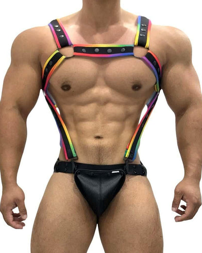 Adjustable Clip-On Harness Suspenders