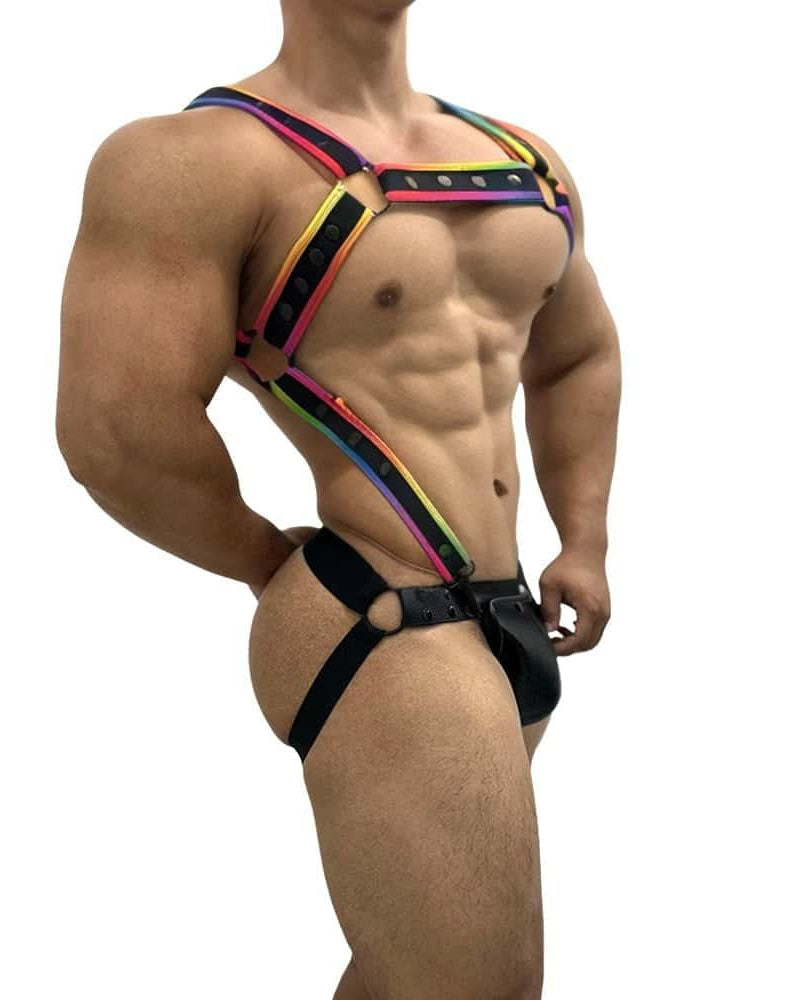 Adjustable Clip-On Harness Suspenders