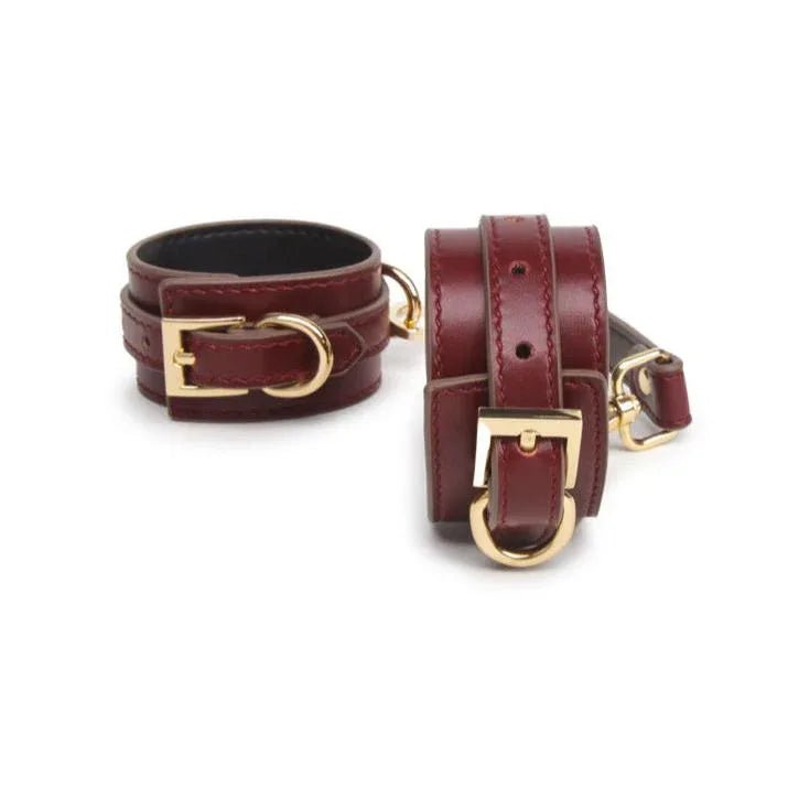 Adjustable PU Leather BDSM Fetish Hand cuffs