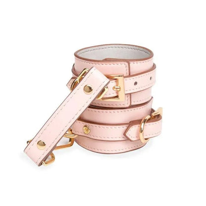Adjustable PU Leather BDSM Fetish Hand cuffs