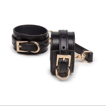 Adjustable PU Leather BDSM Fetish Hand cuffs