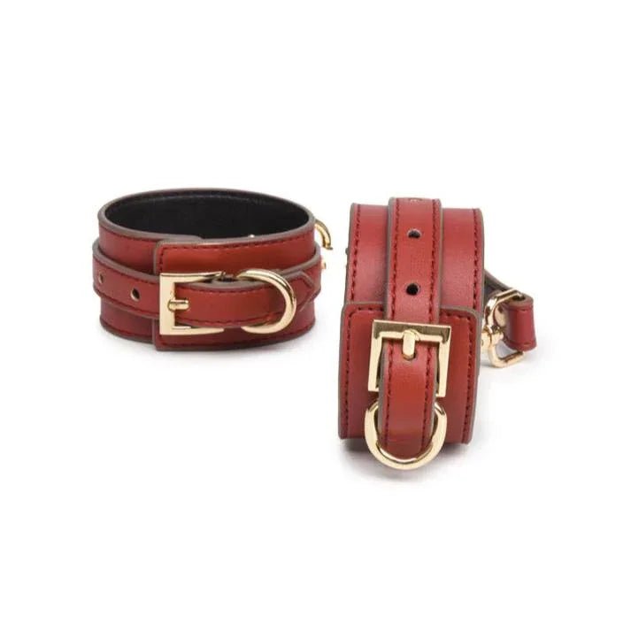 Adjustable PU Leather BDSM Fetish Hand cuffs