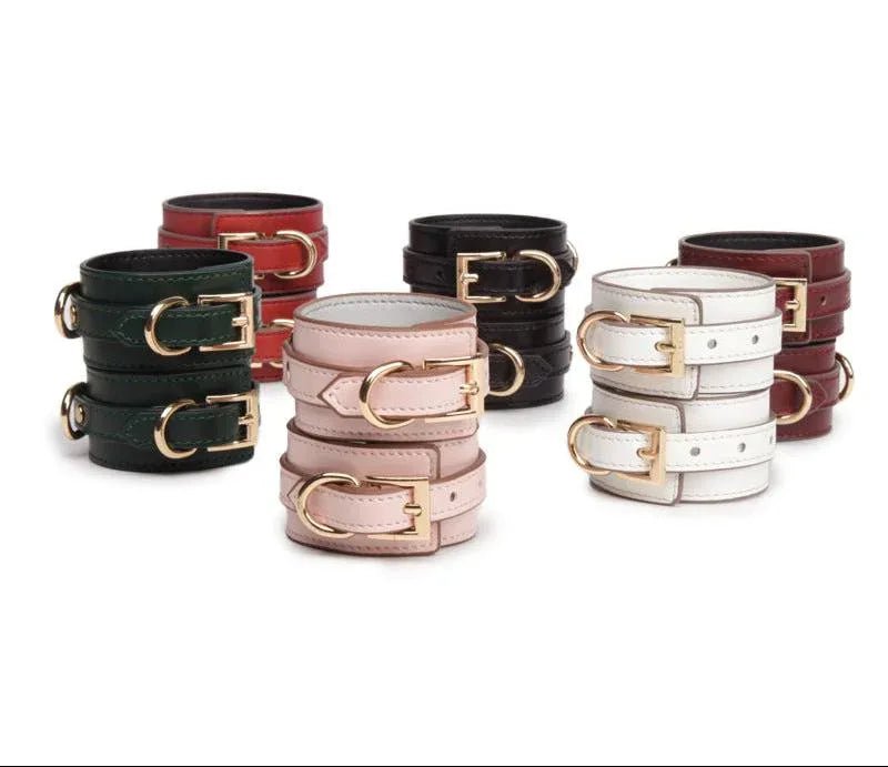 Adjustable PU Leather BDSM Fetish Hand cuffs