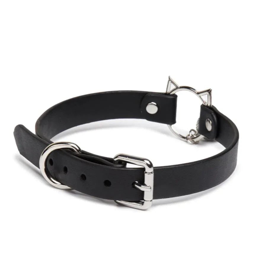BDSM Kitten Play Collar and Leash Set