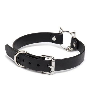 BDSM Kitten Play Collar and Leash Set