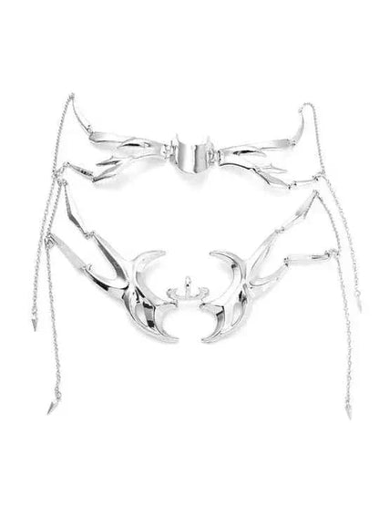 Cyberpunk Metal Face Mask