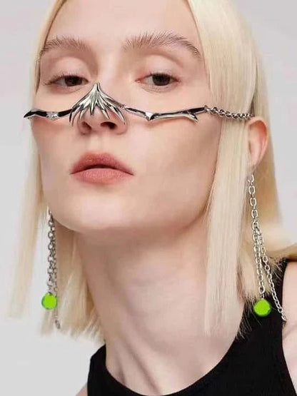 Cyberpunk Metal Face Mask