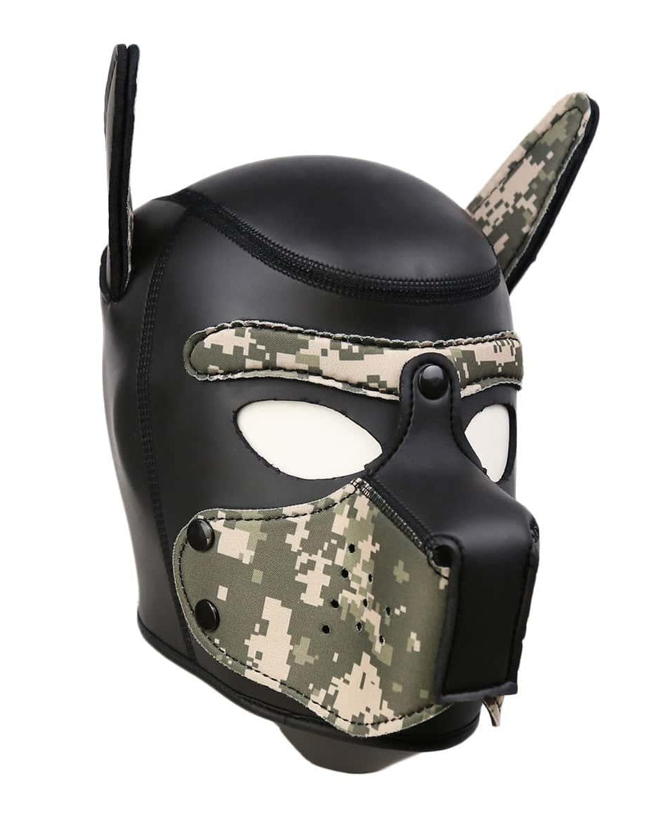 Removable Snout Two-Tone Foxhound Mask