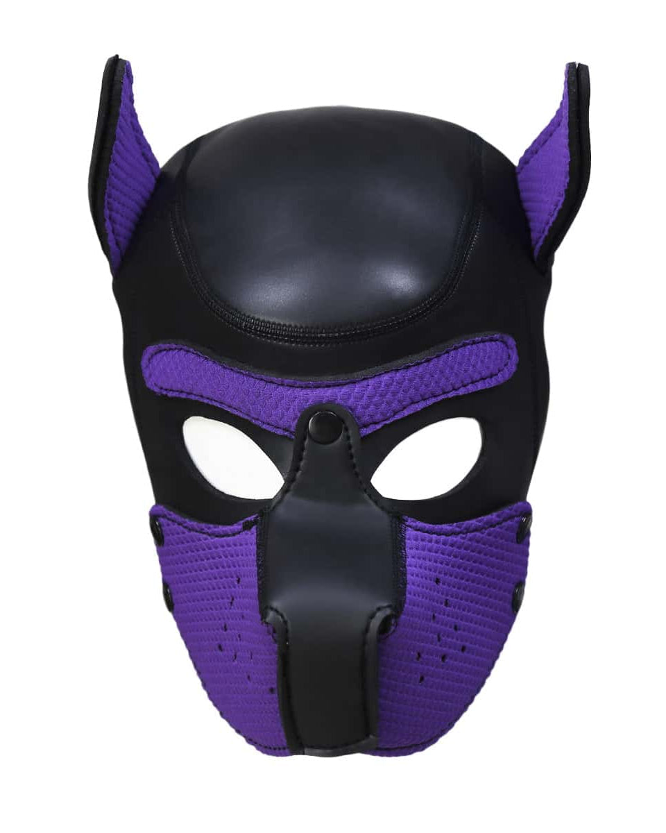 Removable Snout Two-Tone Foxhound Mask