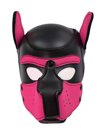 Removable Snout Two-Tone Foxhound Mask