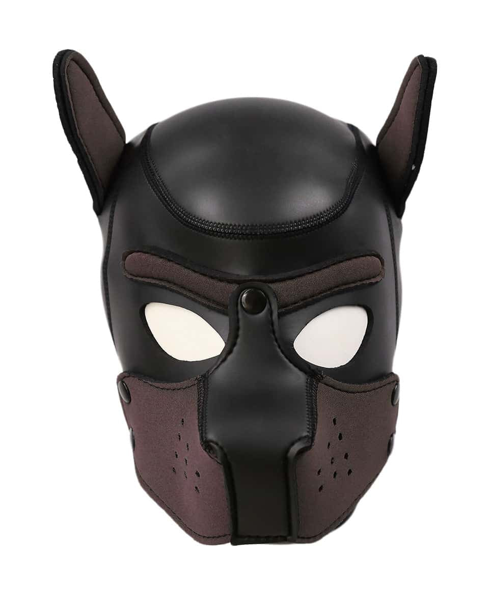Removable Snout Two-Tone Foxhound Mask