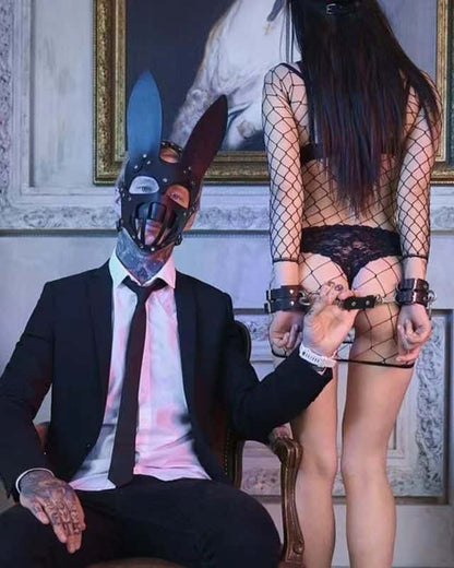 Submissive Rabbit Mouth Cage Mask