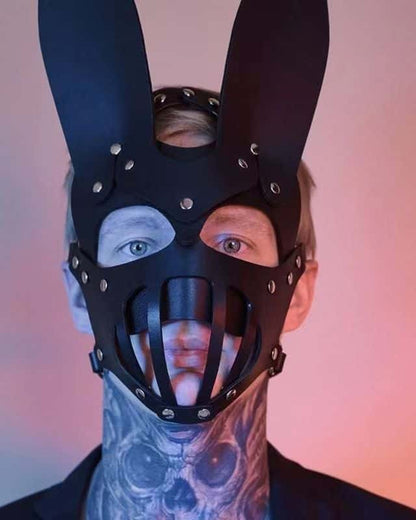 Submissive Rabbit Mouth Cage Mask