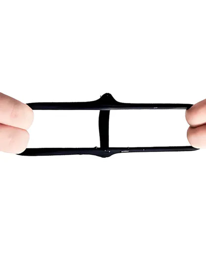 Black Silicone Endurance Ring