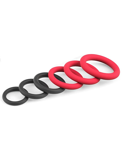 Black Silicone Endurance Ring