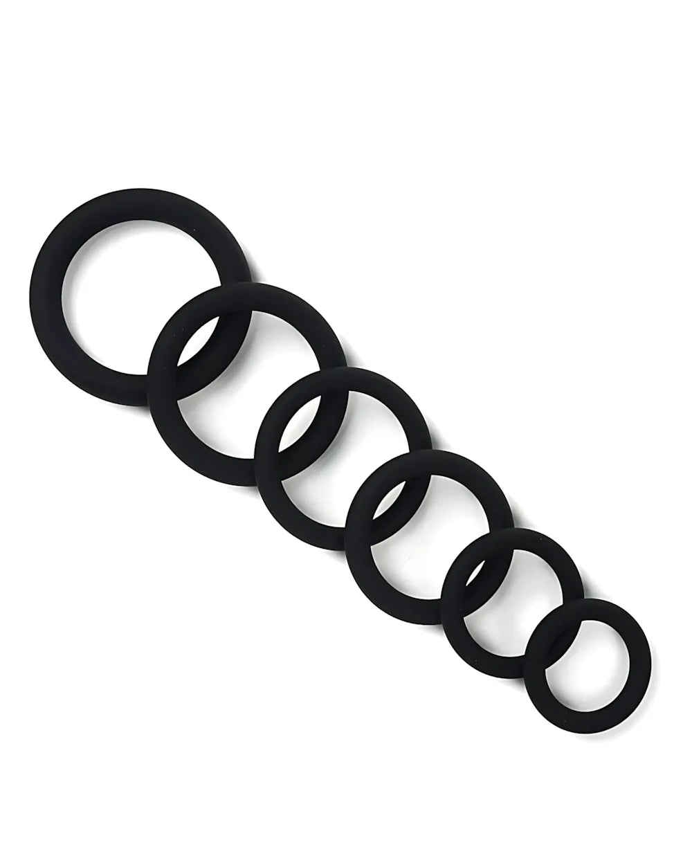 Black Silicone Endurance Ring