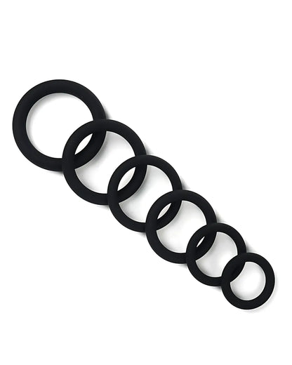 Black Silicone Endurance Ring