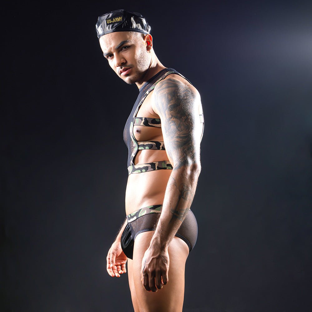 Camouflage Lingerie Set for Man - ZF032