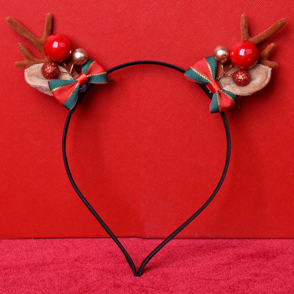 Christmas BDSM Sex Toy Gift Set - Elk Collar, Handcuffs, Bondage Adult Game - KB053