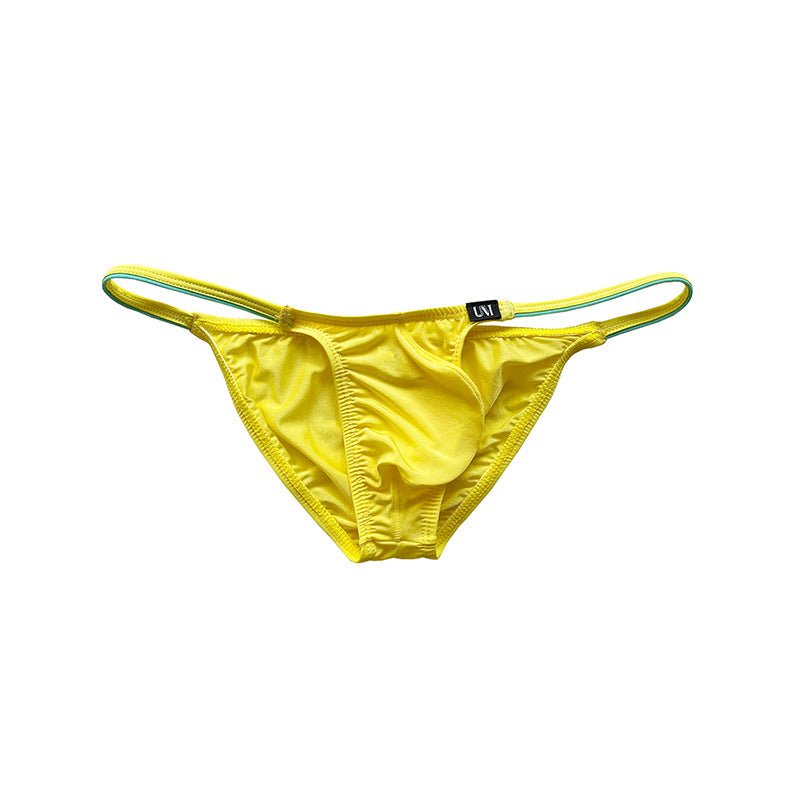 Colorblock Ice-Silk Briefs - SJK062