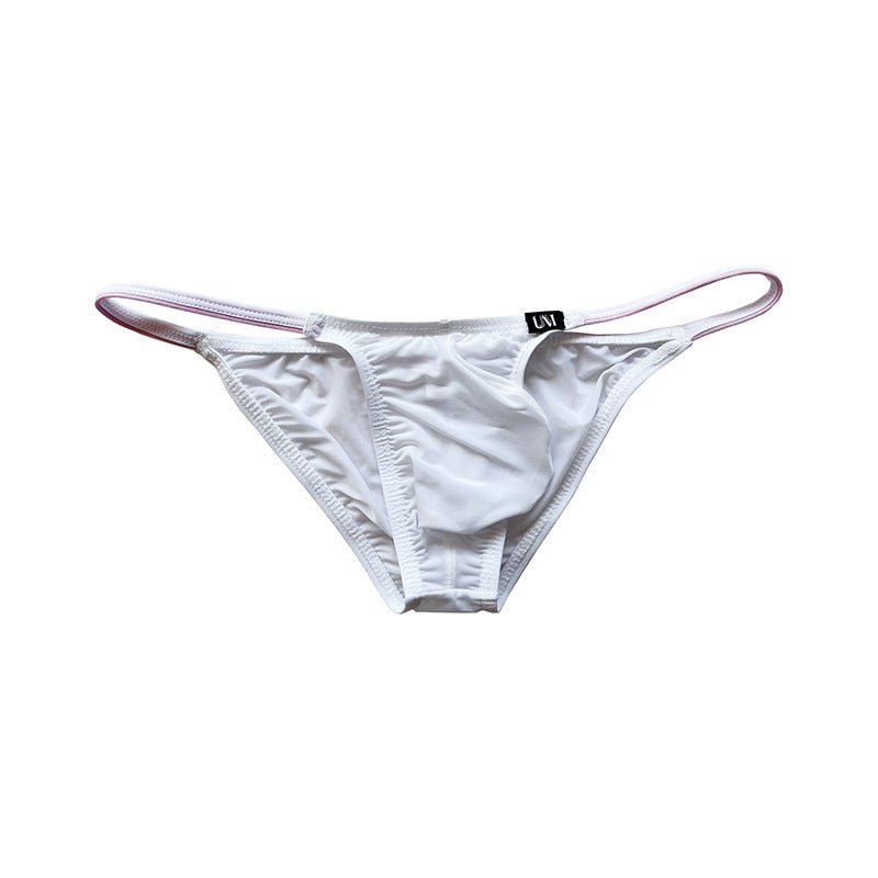 Colorblock Ice-Silk Briefs - SJK062