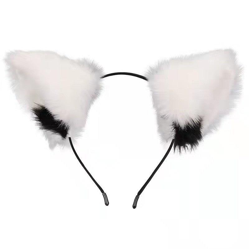 Cute Plush Jingle Bell Fox Ear Headband -PJ002