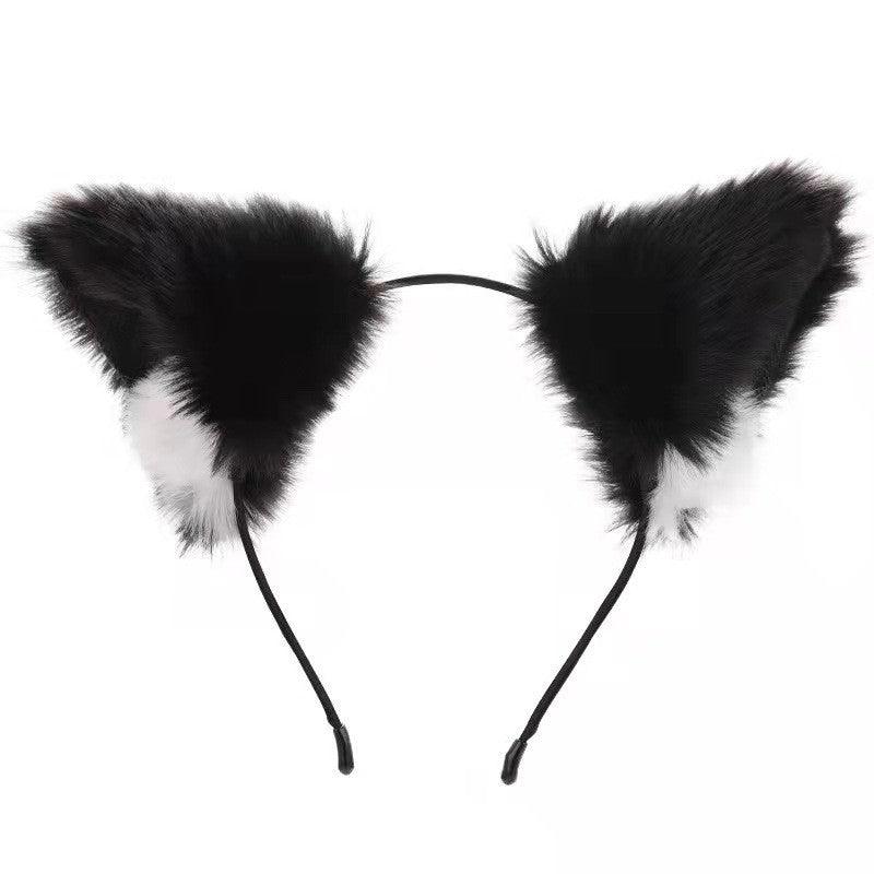 Cute Plush Jingle Bell Fox Ear Headband -PJ002