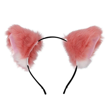 Cute Plush Jingle Bell Fox Ear Headband -PJ002
