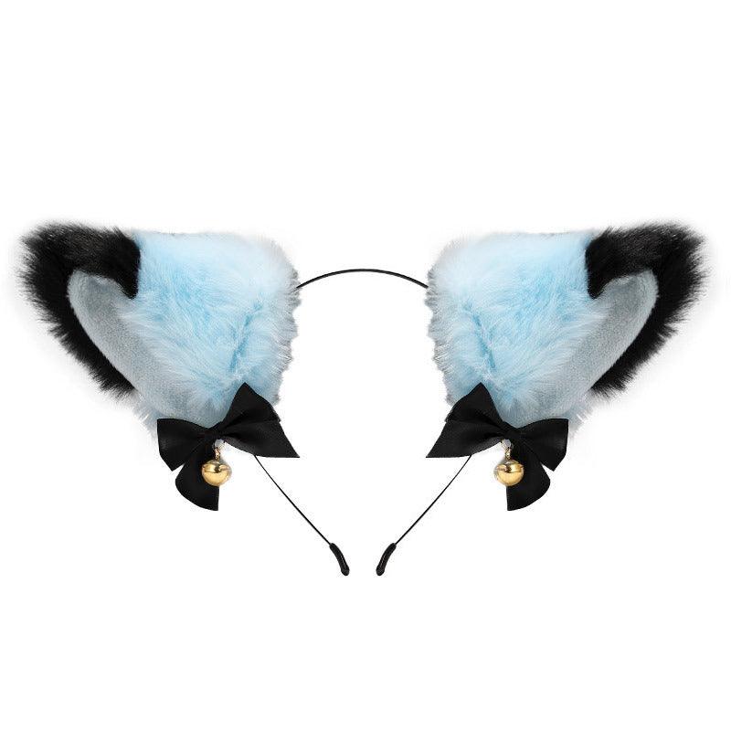 Cute Plush Jingle Bell Fox Ear Headband -PJ002