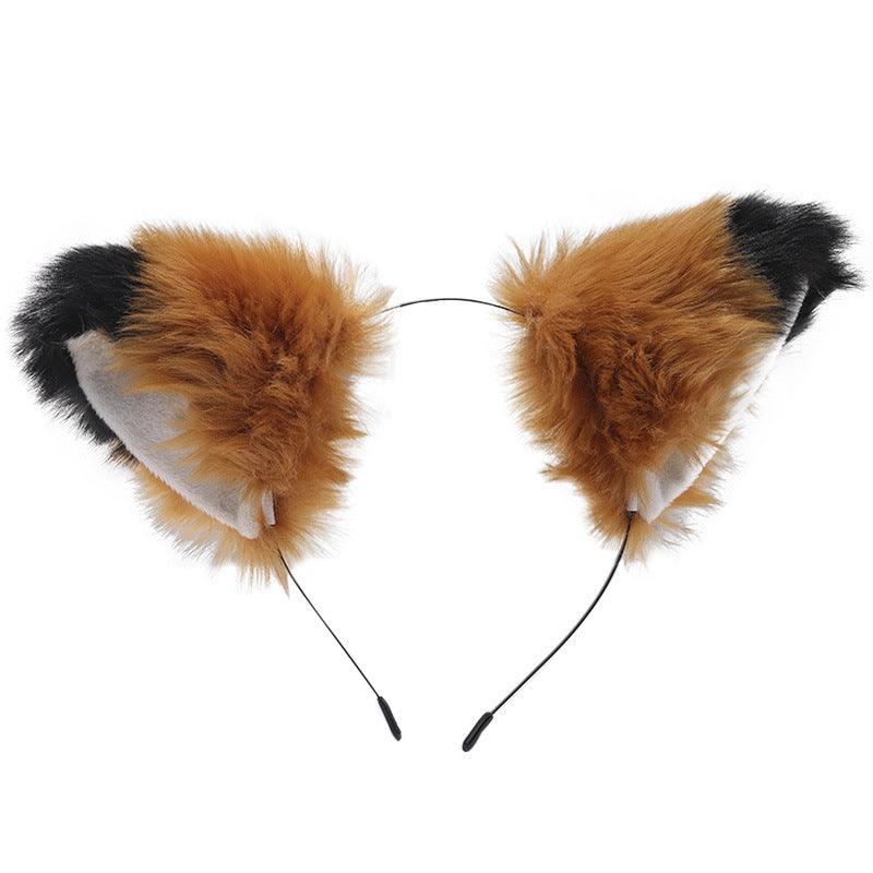 Cute Plush Jingle Bell Fox Ear Headband -PJ002
