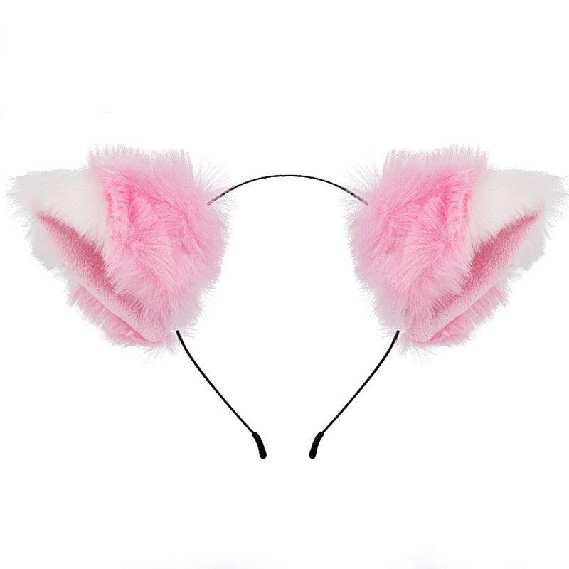 Cute Plush Jingle Bell Fox Ear Headband -PJ002