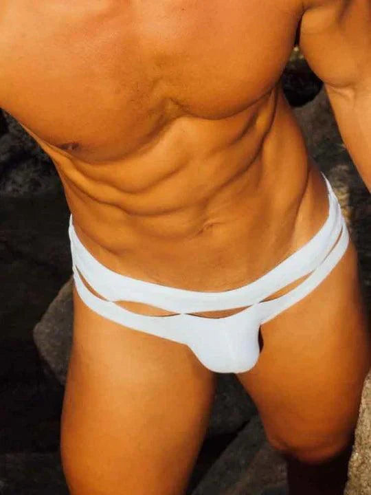 Cutout Fashion Sexy Swim Briefs - YK016