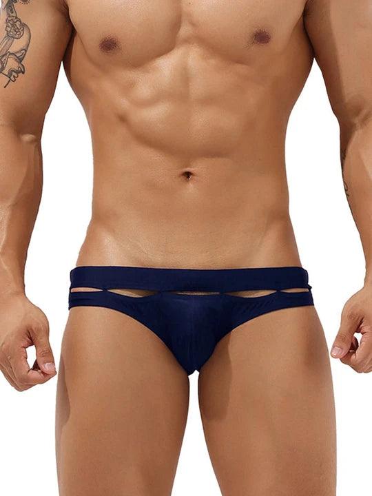 Cutout Fashion Sexy Swim Briefs - YK016