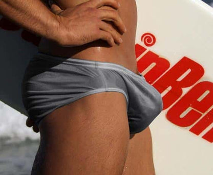 Day Off Fitted Transparent Swim Briefs - YK018