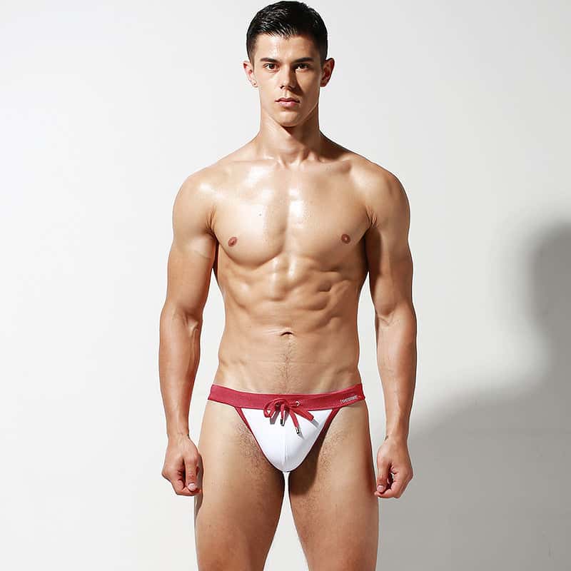 Desmiit Bowtie Sideshow Swim Briefs - YK023