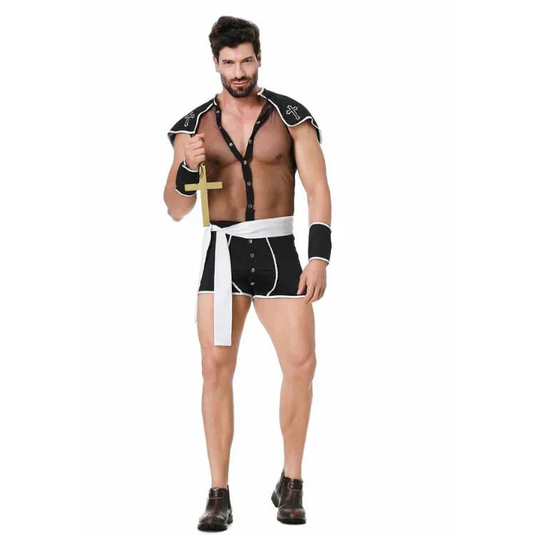 Divine Daddy "Forgive Me Father" Gay Priest Costume - ZF041