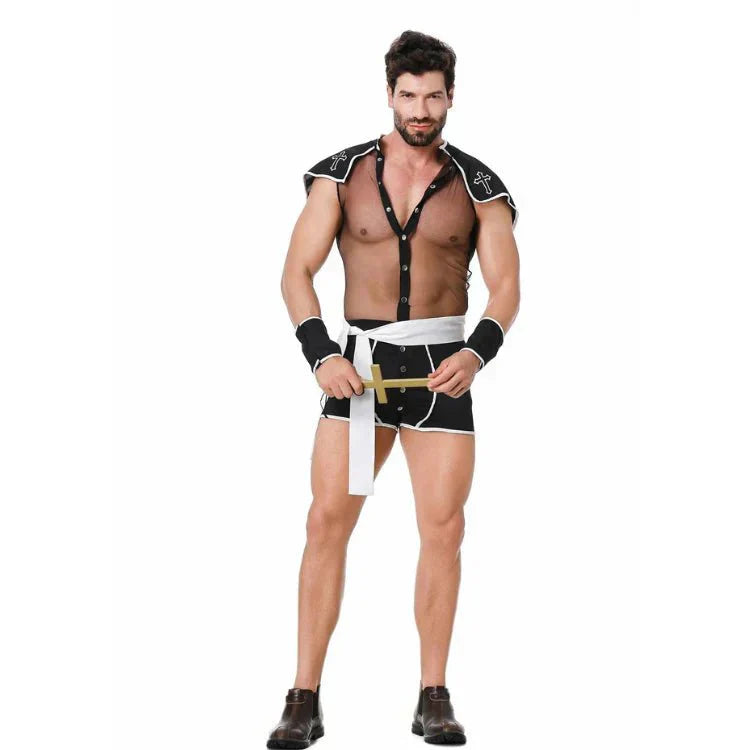 Divine Daddy "Forgive Me Father" Gay Priest Costume - ZF041