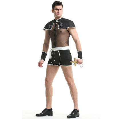 Divine Daddy "Forgive Me Father" Gay Priest Costume - ZF041