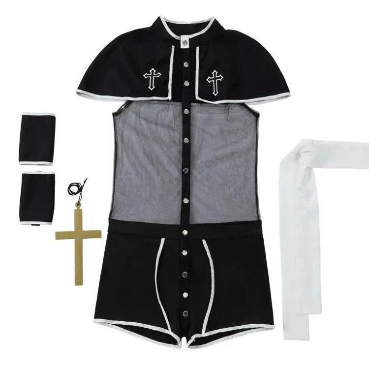 Divine Daddy "Forgive Me Father" Gay Priest Costume - ZF041