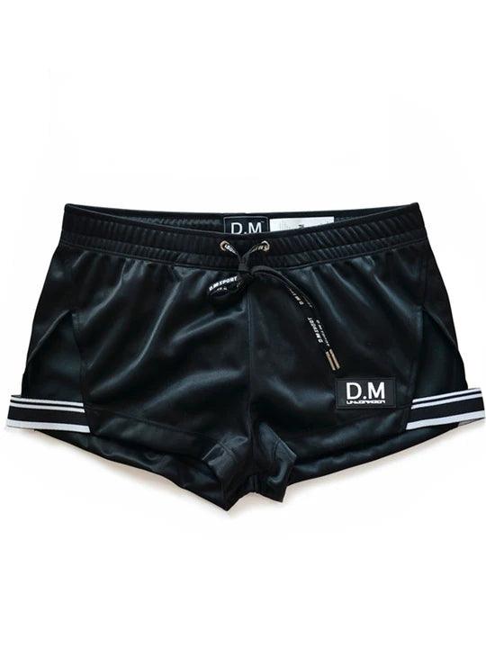 D.M Casual Low-waisted Drawstring Breathable Home Boxer Shorts - PJK027