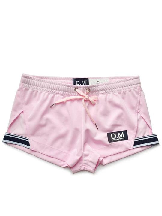 D.M Casual Low-waisted Drawstring Breathable Home Boxer Shorts - PJK027