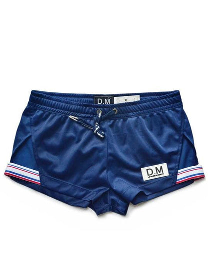D.M Casual Low-waisted Drawstring Breathable Home Boxer Shorts - PJK027