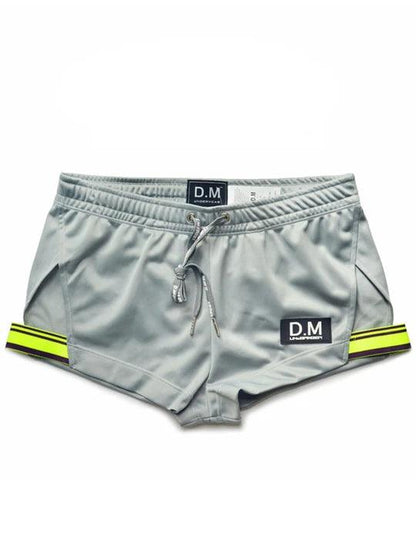 D.M Casual Low-waisted Drawstring Breathable Home Boxer Shorts - PJK027