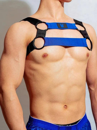 D.M Chest Sexy Shoulder Strap Harness - KB038