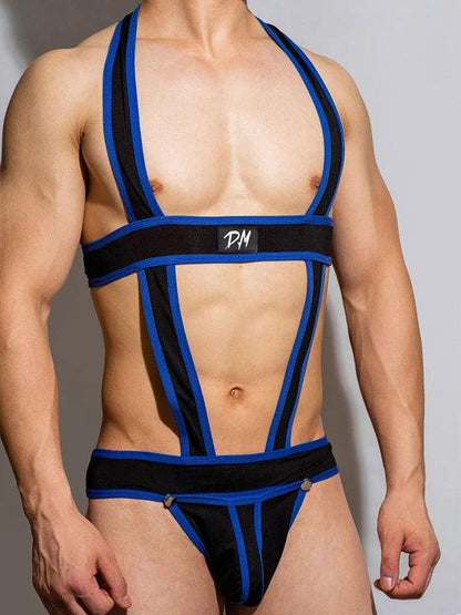 D.M Fashion Thong Straps Harness - KB042