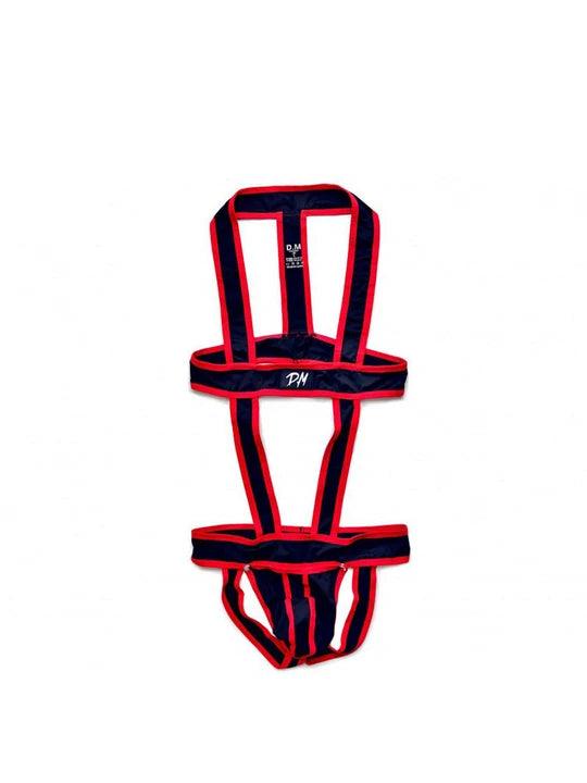 D.M Fashion Thong Straps Harness - KB042