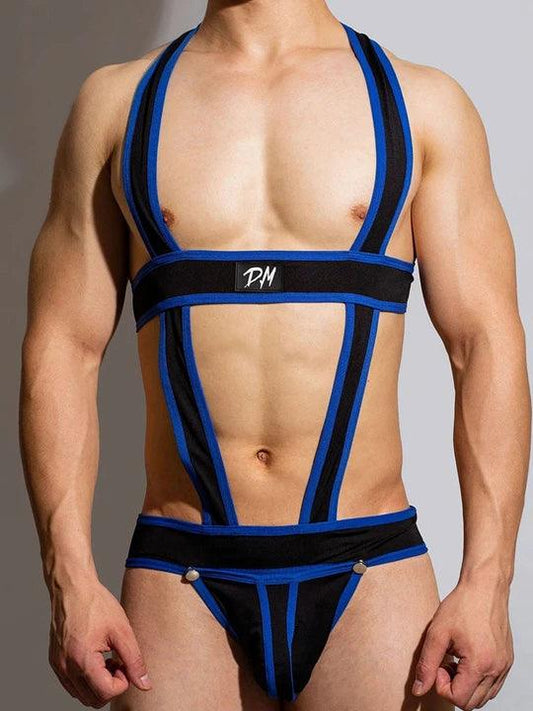 D.M Fashion Thong Straps Harness - KB042