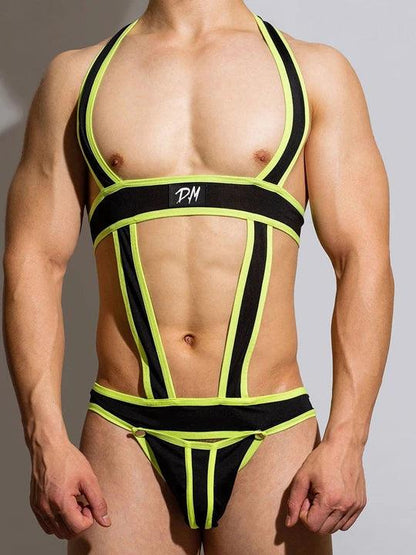 D.M Fashion Thong Straps Harness - KB042